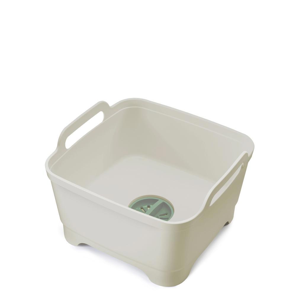 Joseph Joseph Wash&Drain™ Stone Green Washing Up Bowl